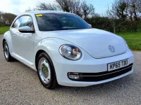 Used VW Beetle Design 150 HP (110 kW) 2015 White Hatchback