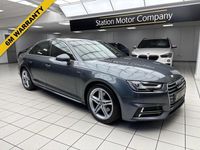 Used Audi A4 S-Line 150 HP (110 kW) 2018 Grey Sedan