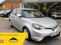 Used MG MG3 106 HP (77 kW) 2017 Silver fox metallic Hatchback
