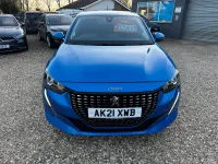 Used Peugeot 208 Allure 75 HP (55 kW) 2021 Blue Hatchback