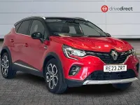 Used Renault Captur Techno 90 HP (66 kW) 2023 Red/black SUV
