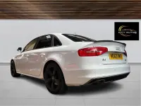 Used Audi A4 Black Edition 177 HP (130 kW) 2014 White Sedan