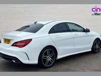 Used Mercedes CLA220 AMG line 174 HP (127 kW) 2018 White Sedan