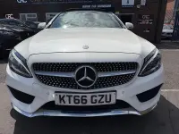 Used Mercedes C250 AMG line 204 HP (150 kW) 2017 White Coupe