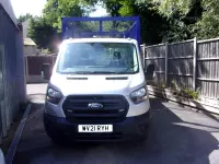 Used Ford Transit 130 HP (95 kW) 2021 Silver Cabriolet