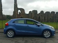 Used Kia Rio 2015 Blue Hatchback