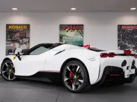 New Ferrari SF90 2025 White Cabriolet