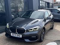 Usado BMW 116 Sport Line 2021 Gris Utilitario