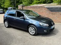 Used VW Golf VII Match 2012 Blue Hatchback