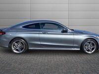 Used Mercedes C200 AMG line 184 HP (135 kW) 2022 Selenite grey Coupe