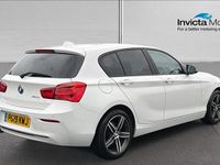 Used BMW 116 Sport Line 116 HP (85 kW) 2019 White Hatchback