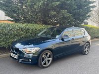 Used BMW 118 Sport Line 2013 Blue Hatchback