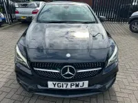 Used Mercedes CLA200 AMG line 136 HP (100 kW) 2017 Black Sedan