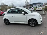 Used Fiat 500 S 69 HP (50 kW) 2014 White Hatchback