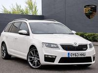 Used Skoda Octavia vRS 2013 White Estate