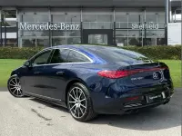 Used Mercedes EQS450+ AMG Line Premium 244 kW (333 HP) 2023 Blue Sedan