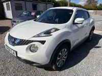 Used Nissan Juke Tekna 110 HP (80 kW) 2017 White SUV