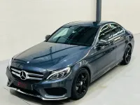 Used Mercedes C200 AMG line 136 HP (100 kW) 2016 Grey Sedan