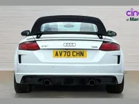 Used Audi TT Black Edition 245 HP (180 kW) 2020 White Cabriolet