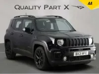 Begagnad Jeep Renegade Night Eagle 150 HK (110 kW) 2021 Svart SUV
