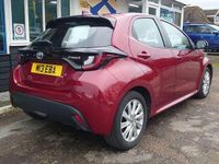 Used Toyota Yaris Hybrid 2021 Red Hatchback