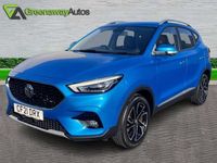 Used MG ZS Exclusive 106 HP (77 kW) 2021 Blue SUV