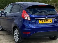Used Ford Fiesta Titanium X 101 HP (74 kW) 2016 Blue Hatchback
