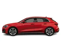 New Audi A3 Sportback S-Line 2026 Red Hatchback