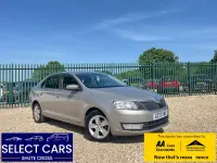 Used Skoda Rapid SE 90 HP (66 kW) 2017 Beige Hatchback