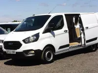 Used Ford Transit Custom 130 HP (95 kW) 2021 White Van