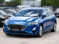 Used Ford Focus Titanium X 125 HP (91 kW) 2018 Blue Hatchback