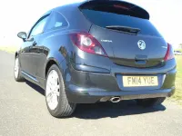 Begagnad Vauxhall Corsa Edition 2014 Svart Halvkombi
