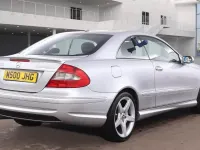 Used Mercedes CLK200 2009 Silver Coupe