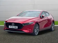 Usado Mazda 3 Exclusive-Line 140 CV (102 kW) 2026 Rojo Utilitario