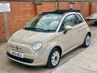 Used Fiat 500 2013 Beige Cabriolet