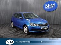 Used Skoda Fabia SE 90 HP (66 kW) 2017 Blue Hatchback