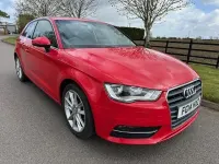 Used Audi A3 Sport 2014 Red Hatchback