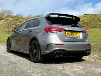 Used Mercedes A200 AMG line 160 HP (117 kW) 2018 Grey Hatchback