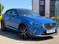Begagnad Mazda CX-3 Inclusive 105 HK (77 kW) 2017 Blå SUV