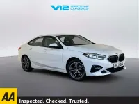 Used BMW 218 Sport Line 136 HP (100 kW) 2021 White Coupe