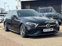 Used Mercedes C220 AMG line 2023 Black Estate