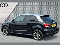 Used Audi A1 Black Edition 123 HP (90 kW) 2018 Black Hatchback