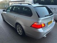 Begagnad BMW 520 M Sport 177 HK (130 kW) 2009 Silver Kombi
