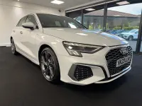Used Audi A3 Sportback S-Line 110 HP (80 kW) 2023 Glacier white Hatchback