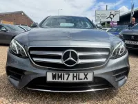 Used Mercedes E220 AMG line 2017 Grey Sedan