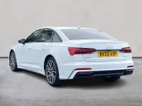 Begagnad Audi A6 Black Edition 2020 Vit