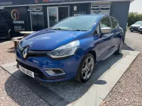 Used Renault Clio GT-Line 90 HP (66 kW) 2018 Blue Hatchback