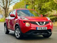 Używany Nissan Juke Visia 110 KM (80 kW) 2016 Czerwony SUV