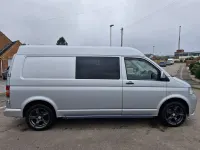 Usado VW Transporter Sportline 130 CV (95 kW) 2008 Plateado Van