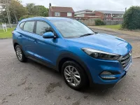 Used Hyundai Tucson SE 136 HP (100 kW) 2016 Blue SUV